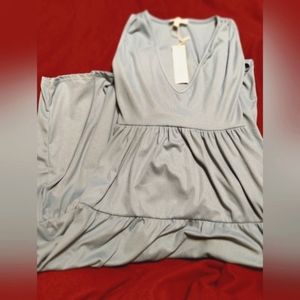 Light Blue Mid Length Dress